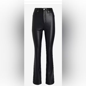 Express Faux Leather Pants NWOT